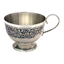Серебряная чашка цветочная Традиция 40080044А05